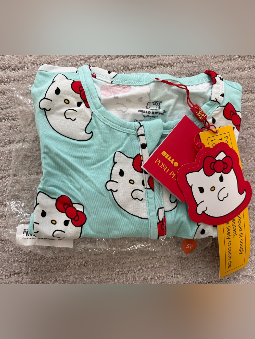3T Posh Peanut Hello Kitty Zipper